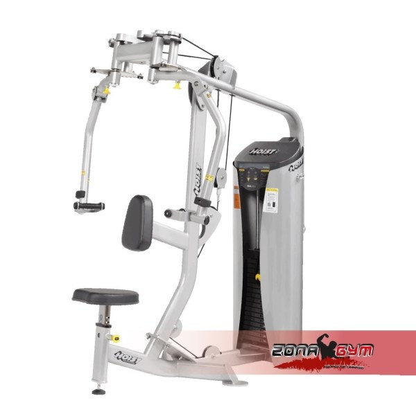 Peck Deck y deltoides con placas - HOIST